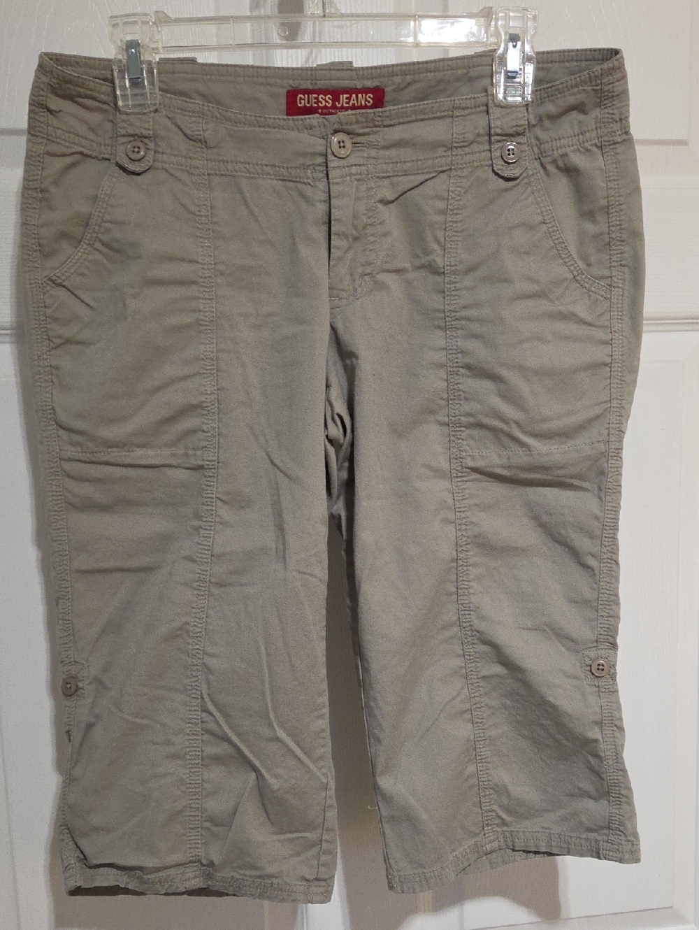 Guess Jeans Gray Capri